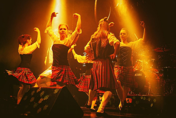 Ирландское шоу. Оркестр волынщиков City Pipes