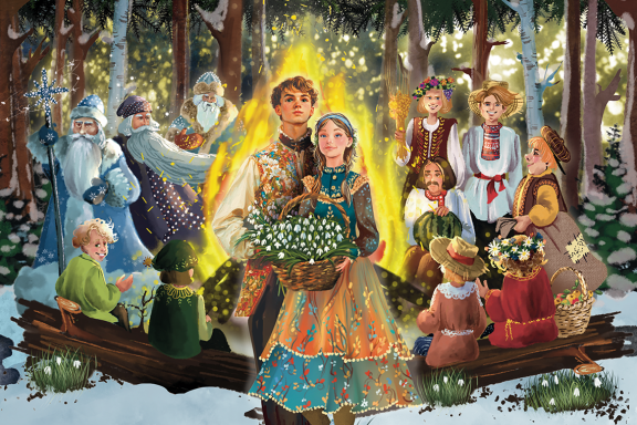 Новокузнецк Новогодняя Сказка на Льду Ирины Слуцкой - Двенадцать Месяцев