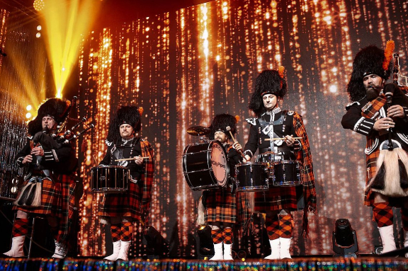 Ирландское шоу. Оркестр волынщиков City Pipes